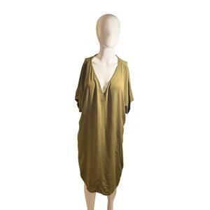 Madewell Women’s Dress Size Large Black Viscose Blend